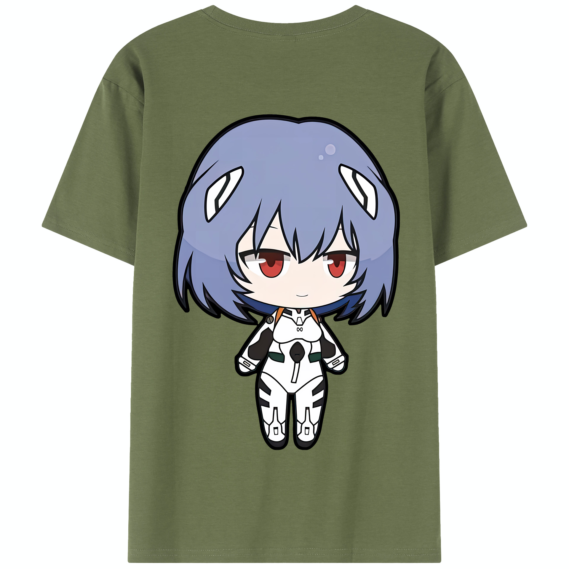 （画像用） EVA 新世紀エヴァンゲリオン 綿100％半袖Tシャツ（背面プリント）
